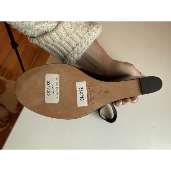 Coach Chasity Black Platform Heel Perforated Mesh Size Women's 6 NEW [jb] - Picture 8 of 15